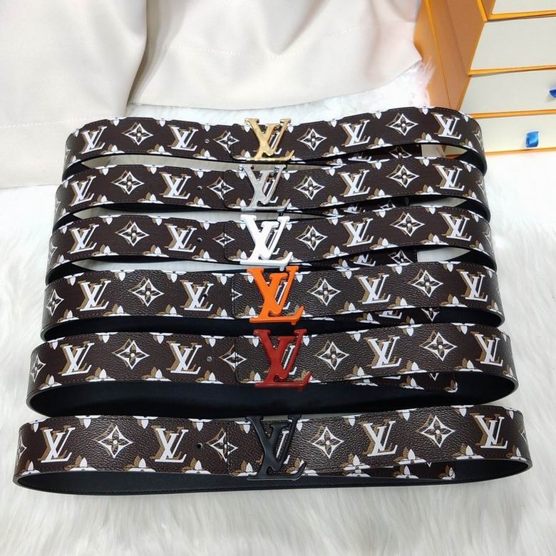 LV Belt 40mmX95-110CM 7D (833)